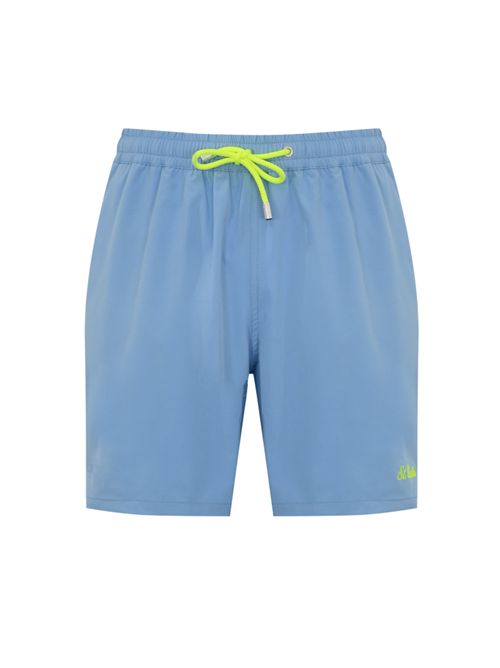 Costume da bagno Comfort Celeste Mc2 Saint Barth | COMFORT01578H SB 3194 EMB